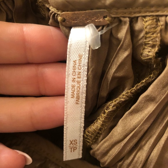 Torn Gold Mini Dress - Picture 7 of 8